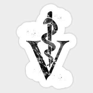 Veterinary Symbol Sticker